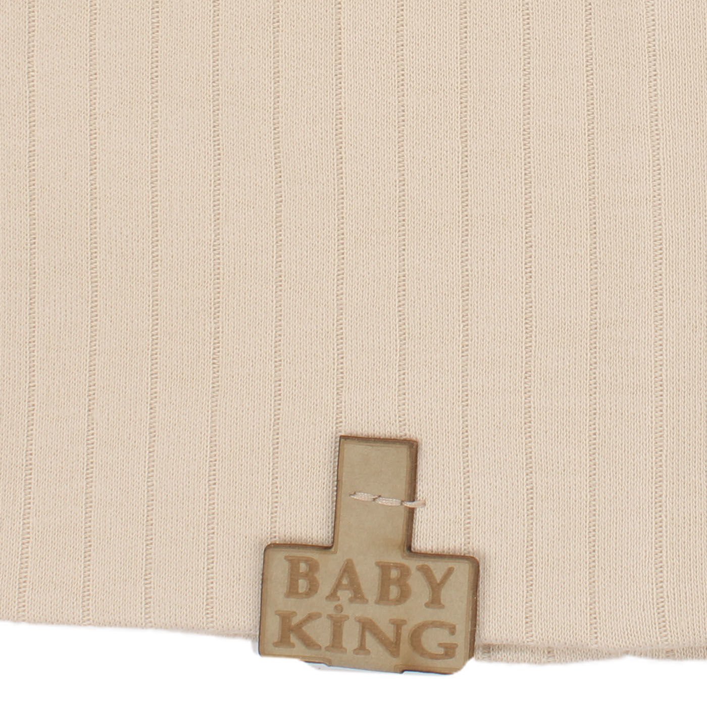 Erkek Bebek Bej Penye Baby King Armalı Raporlu Bere