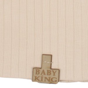 Erkek Bebek Bej Penye Baby King Armalı Raporlu Bere