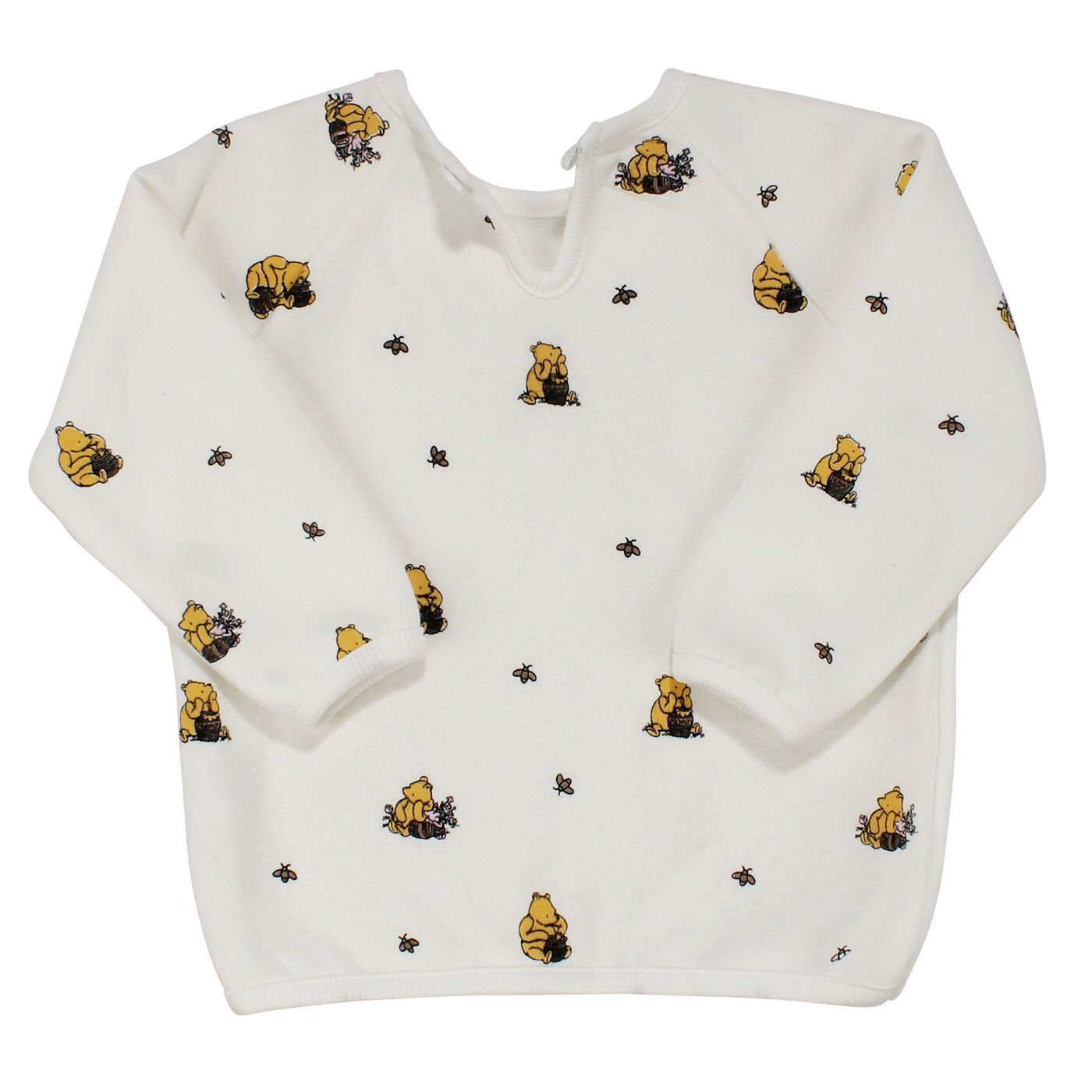 Unisex Ekru Sarı Bal Ayılı 2'li Takım