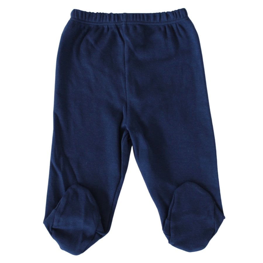 King Şapkalı Lacivert Beyaz Zıbın 3'lü