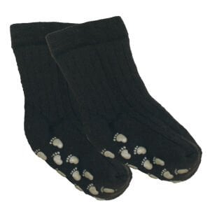 Unisex Füme Kaydırmaz Taban Polar Çorap