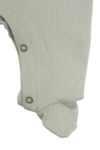 Kız Bebek Yeşil Fistolu Yakalı Düğmeli Patikli Tulum