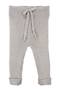 Unisex Gri Düğmeli Hırkalı 2'li Lüks Triko Takım