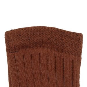 Unisex Kahve Kaydırmaz Taban Polar Çorap