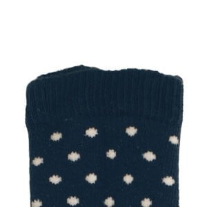 Mavi Laci Puanlı Polar Çorap