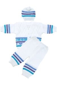Triko 4 lü Erkek Bebek Takımı