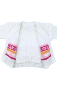 Triko 4 lü Kız Bebek Takımı