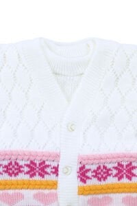 Triko 4 lü Kız Bebek Takımı