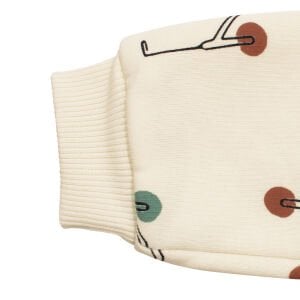 Erkek Çocuk Ekru Yeşil Renkli Scooter Baskılı Üç İp  2'li Takım