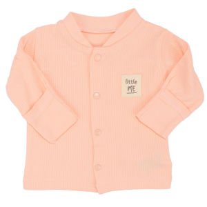 Unisex Somon Fitilli Düğümlü Bereli Little me Kendinden Eldivenli 3'lü Takım