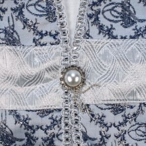 Tuğra Desenli Laci Gümüş Şehzade Erkek Bebek Mevlüt Tulumu