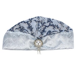 Tuğra Desenli Laci Gümüş Şehzade Erkek Bebek Mevlüt Tulumu