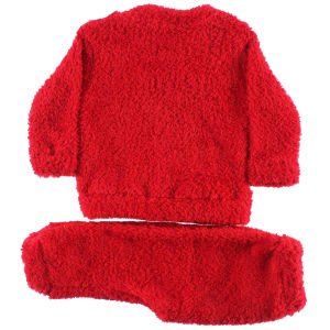Kız Bebek Kırmızı Ördekli Welsoft 2'li Peluş Takım