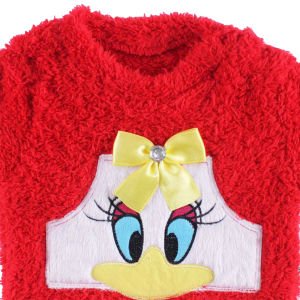 Kız Bebek Kırmızı Ördekli Welsoft 2'li Peluş Takım