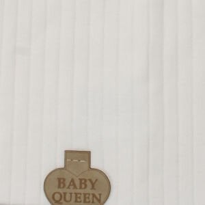 Kız Bebek Ekru Penye Baby Queen Armalı Raporlu Bere