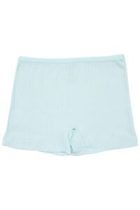 Kız Çocuk Turkuaz Fitilli Boxer