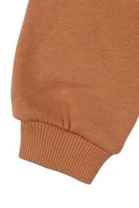 Erkek Bebek Hardal Cepli Maymun Baskılı 2'li Takım