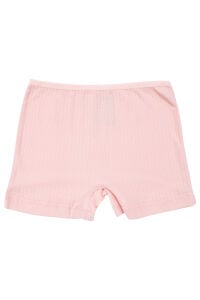 Kız Çocuk Somon Fitilli Boxer