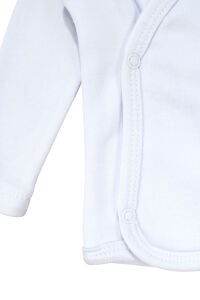 Unısex Beyaz Bağlamalı Şapkalı 5'li Hastane Çıkış Seti