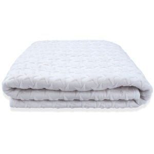 Ekru Yıldız Kabartmalı Kalın Peluş Battaniye 100*120 cm