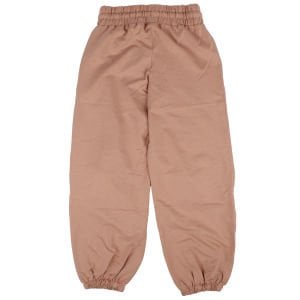 Kız Çocuk Somon Paçası Beli Lastikli Diz Detaylı Tek Alt