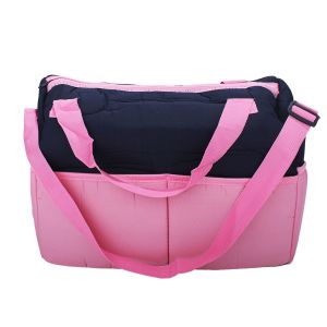 Penguen Kabartmalı Bebek Çantası Pembe