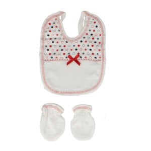 Kırmızı Arabalı Puanlı 5 Parça Hastane Çıkış Seti