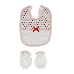 Kırmızı Arabalı Puanlı 5 Parça Hastane Çıkış Seti