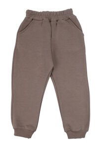 Erkek Çocuk Kahve Cepli Ayı Armalı Üç İp 2'li Takım