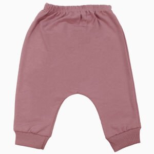 Kız Bebek Pembe Beyaz Girls Nakışlı Hırkalı 3'lü Takım