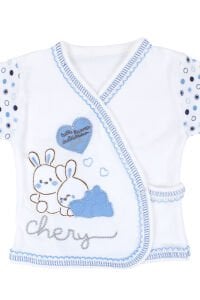 Chery Açık Mavi 7 li Erkek Bebek Hastane Çıkış Seti