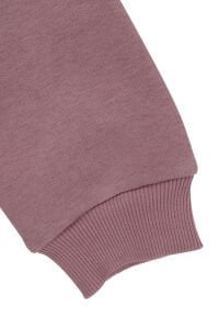 Kız Cocuk Mürdüm Luckies Yazılı 3 İp Kapüşonlu Hırka