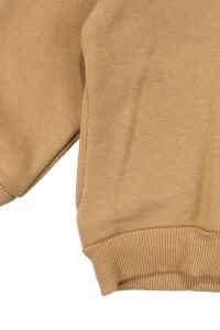 Erkek Cocuk Hardal Happy Camper Yazılı 3 İp Kapüşonlu