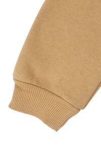 Erkek Cocuk Hardal Happy Camper Yazılı 3 İp Kapüşonlu