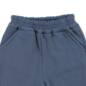 Erkek Çocuk Mavi Cepli Ayı Armalı Üç İp 2'li Takım