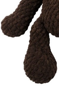 Amigurumi Acı Kahve Renk Kadife Ayıcık Oyuncak