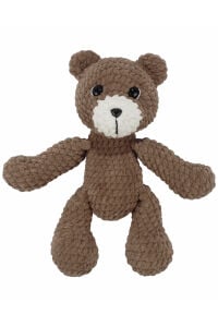 Amigurumi Kahve Renk Kadife Ayıcık Oyuncak