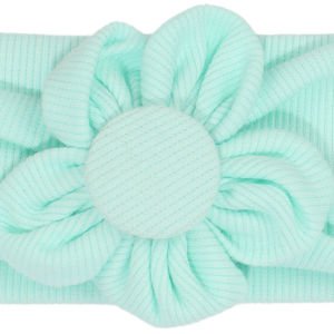 Kız Bebek Turkuaz Papatya Bandana