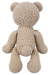 Amigurumi Bej Renk Kadife Ayıcık Oyuncak