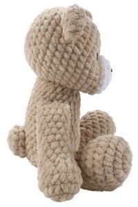 Amigurumi Bej Renk Kadife Ayıcık Oyuncak