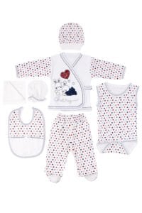 Chery Laci 7 li Bebek Hastane Çıkış Seti