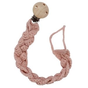 Amigurumi Örgü Desenli Emzik Askısı