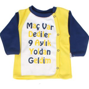 Unisex Taraftar FB Fenerbahçe İsme Özel 4 Parça Takım 0-3 Ay