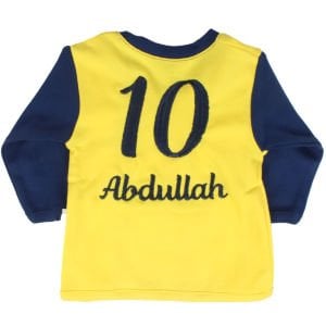 Unisex Taraftar FB Fenerbahçe İsme Özel 4 Parça Takım 0-3 Ay