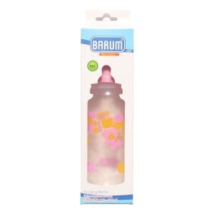 Barum Pembe Ayıcıklı Desenli Biberon 250 ml