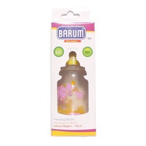 Barum Sarı Ayı Balıklı Desenli Biberon 150 ml