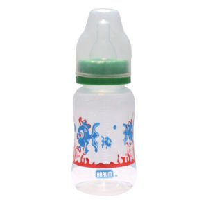 Barum Yeşil Balıklı Desenli Biberon 150 ml