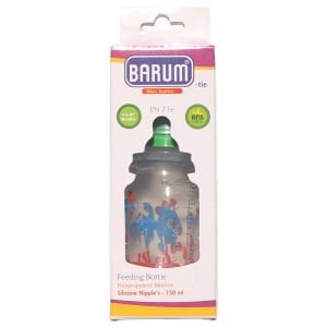 Barum Yeşil Balıklı Desenli Biberon 150 ml