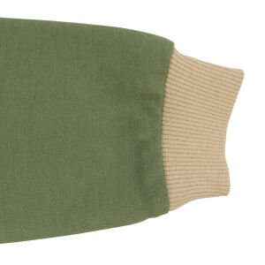 Erkek Bebek Yeşil Sarı Kepçe Desenli Yakalı 2'li Takım