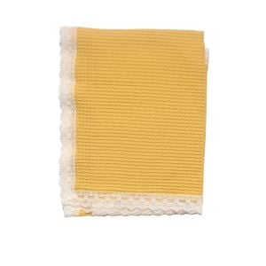 Unisex Hardal Dantelli Pike Battaniye 105*120 cm